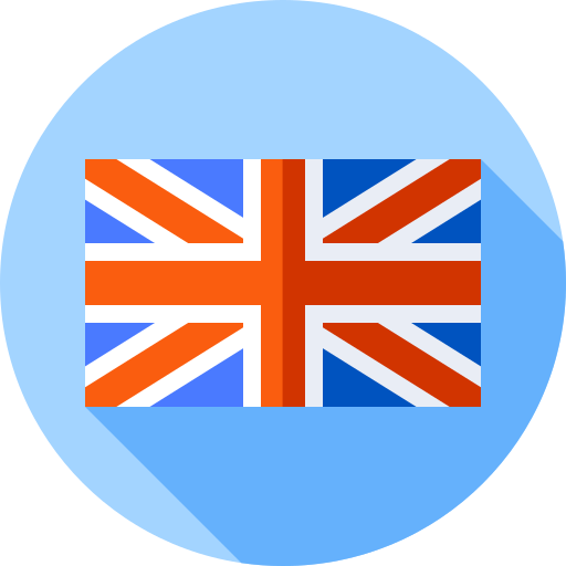 großbritannien Flat Circular Flat icon