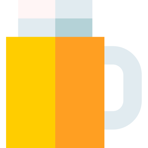 ビールのジョッキ Basic Straight Flat icon