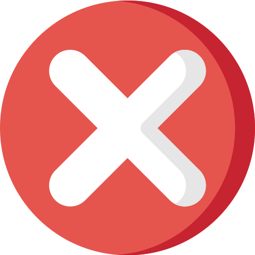 Cancel Special Flat icon