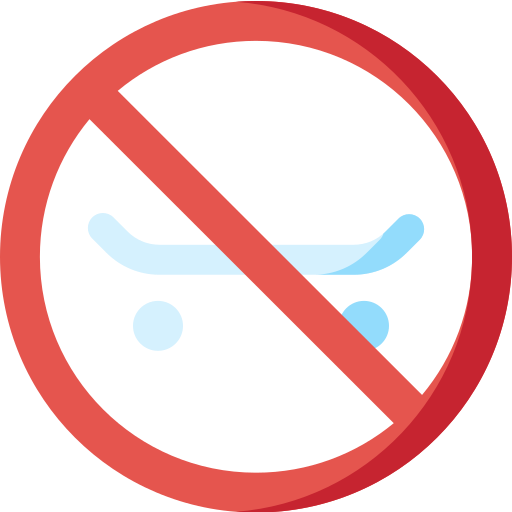 No skating Special Flat icon