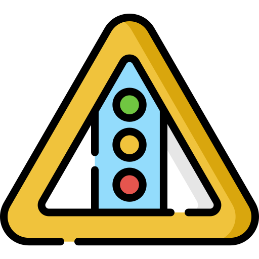 Semáforo Special Lineal color icono