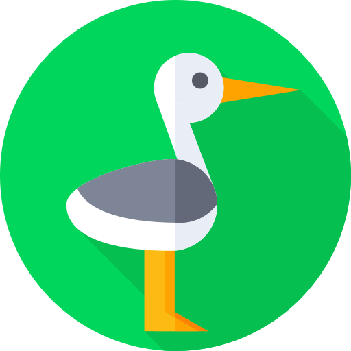 storch Flat Circular Flat icon