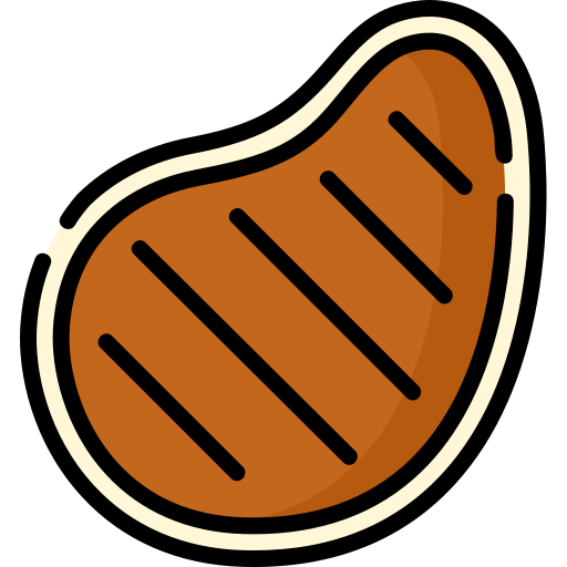 Meat Special Lineal color icon