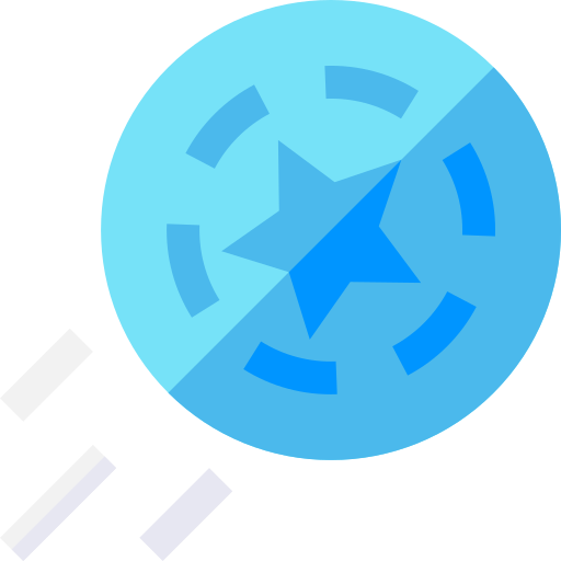 Frisbee Basic Straight Flat icon