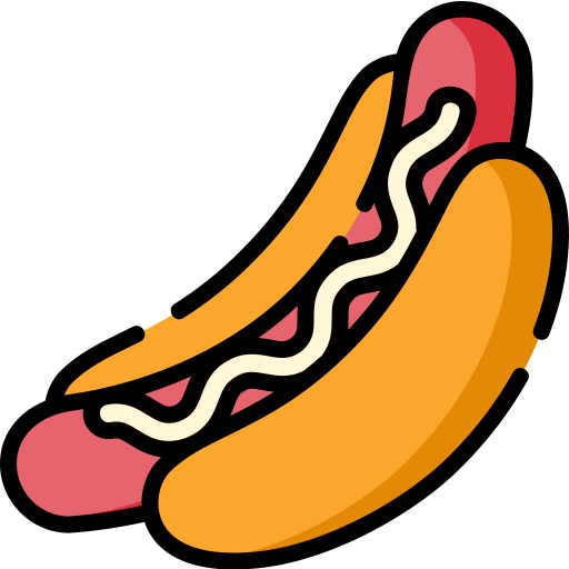 hotdog Special Lineal color icon