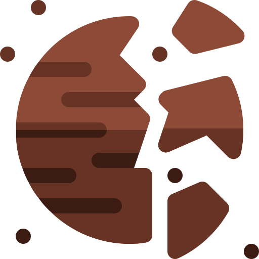 zerstörter planet Basic Rounded Flat icon