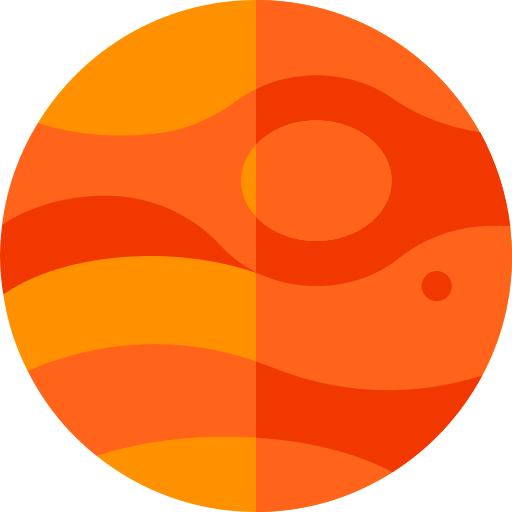 mars Basic Rounded Flat icon