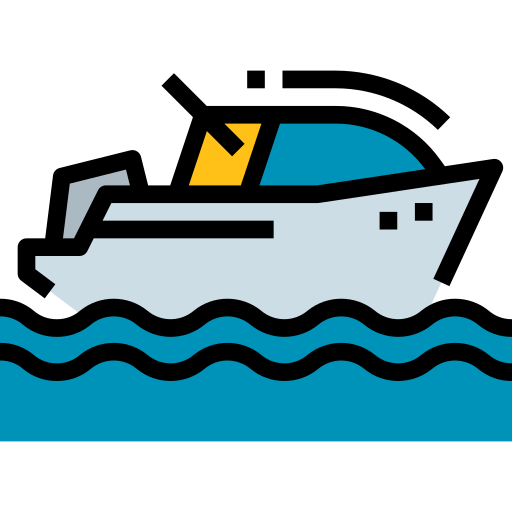 スピードボート Nhor Phai Lineal Color icon