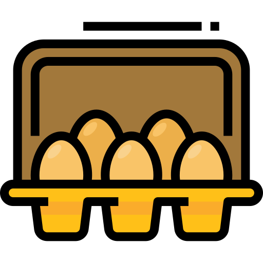 Huevos Nhor Phai Lineal Color icono
