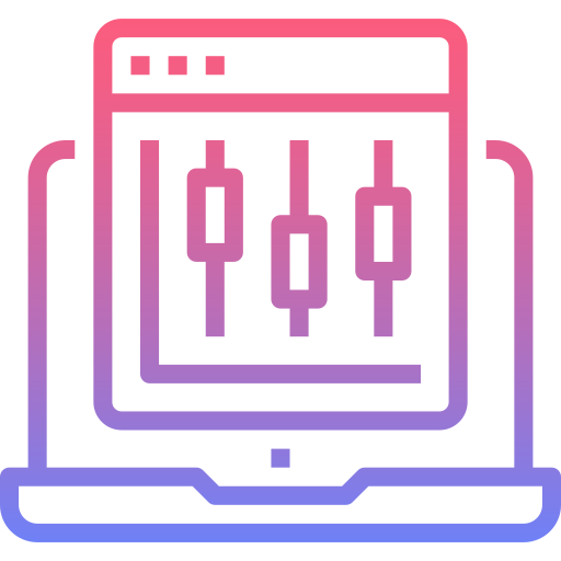 diagramm Nhor Phai Lineal Gradient icon