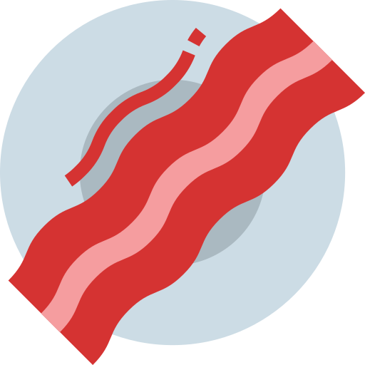 Bacon Nhor Phai Flat icon