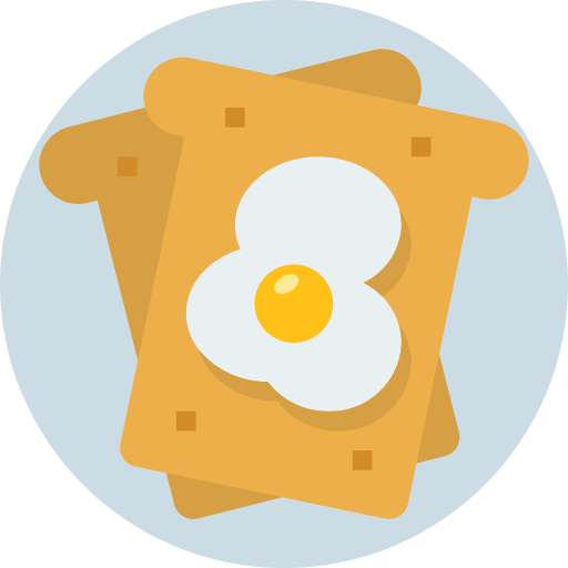 Toast Nhor Phai Flat icon