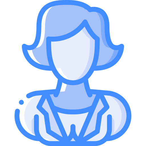 Female Basic Miscellany Blue icon