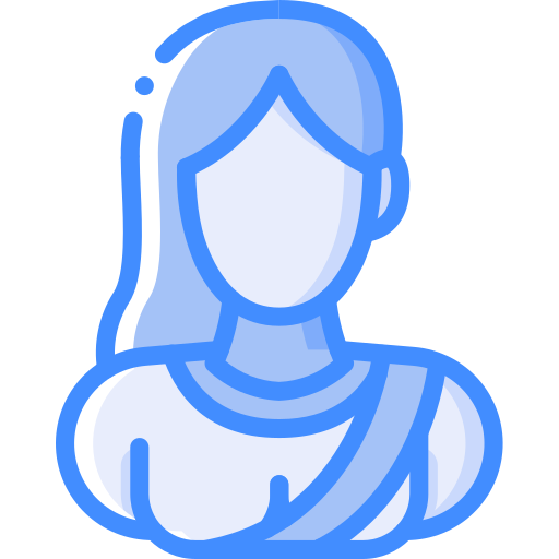 vrouwelijk Basic Miscellany Blue icoon
