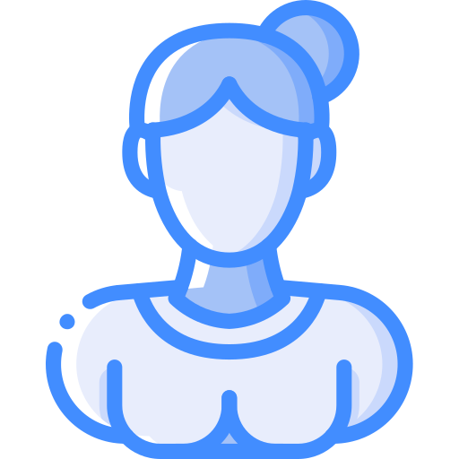 Female Basic Miscellany Blue icon