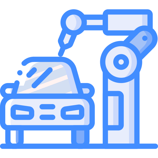 roboter Basic Miscellany Blue icon