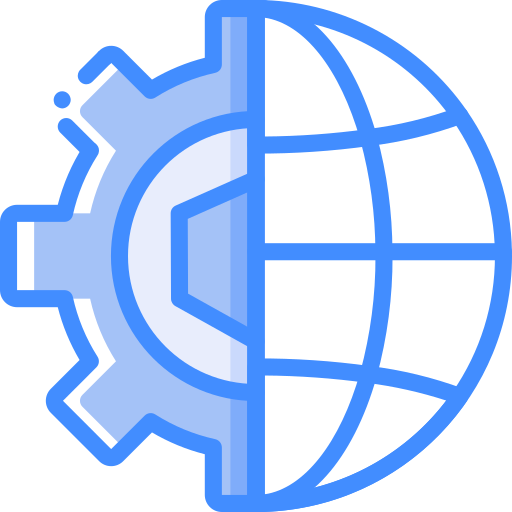 global Basic Miscellany Blue Icône
