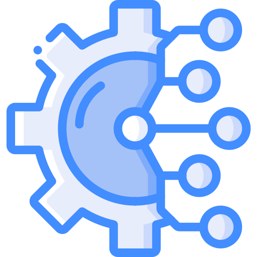 Manufacturing Basic Miscellany Blue icon