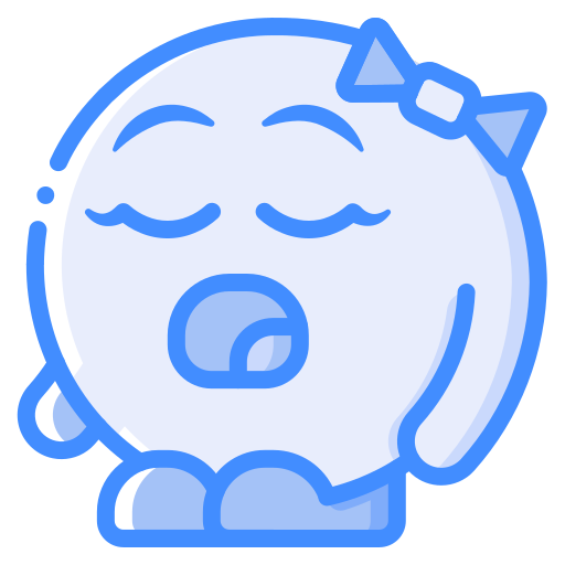 피곤한 Basic Miscellany Blue icon