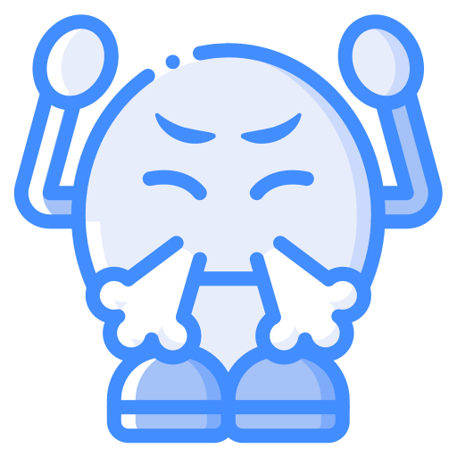 gefrustreerd Basic Miscellany Blue icoon