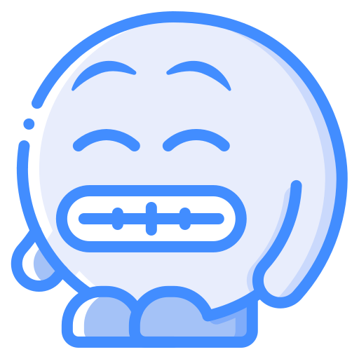 Grinning Basic Miscellany Blue icon