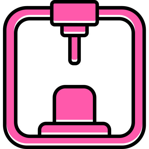 impresora 3d Generic color lineal-color icono