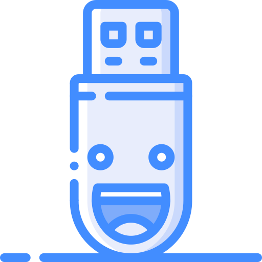 usb-stick Basic Miscellany Blue icon