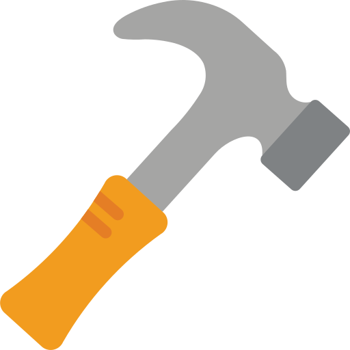 Hammer Basic Miscellany Flat icon
