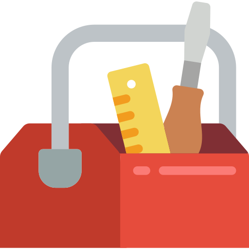 Caja de herramientas Basic Miscellany Flat icono