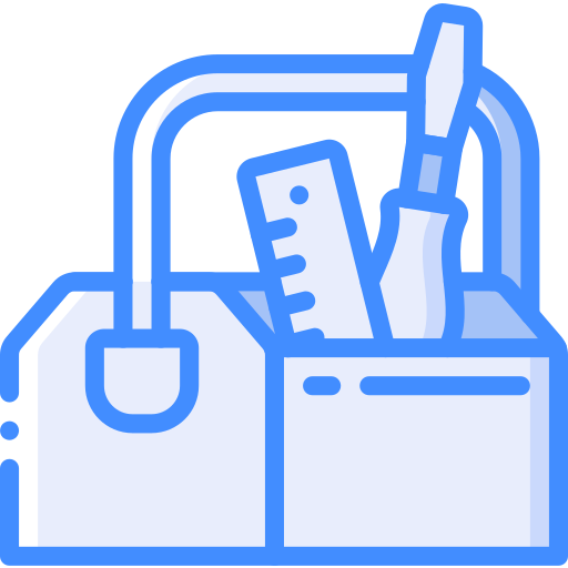 Caja de herramientas Basic Miscellany Blue icono