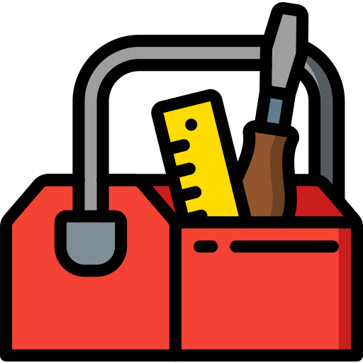 Toolbox Basic Miscellany Lineal Color icon