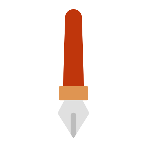 Pen Generic color fill icon