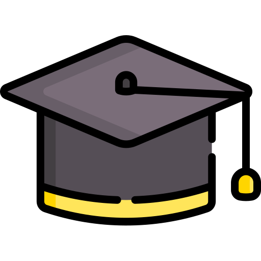 Graduation cap Special Lineal color icon