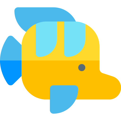 魚 Basic Rounded Flat icon