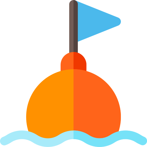 Buoy Basic Rounded Flat icon