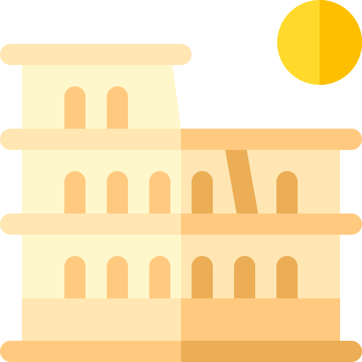 colosseum Basic Rounded Flat icoon