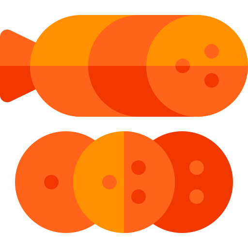 pepperoni Basic Rounded Flat Icône