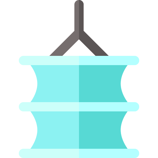 Fishing net Basic Rounded Flat icon