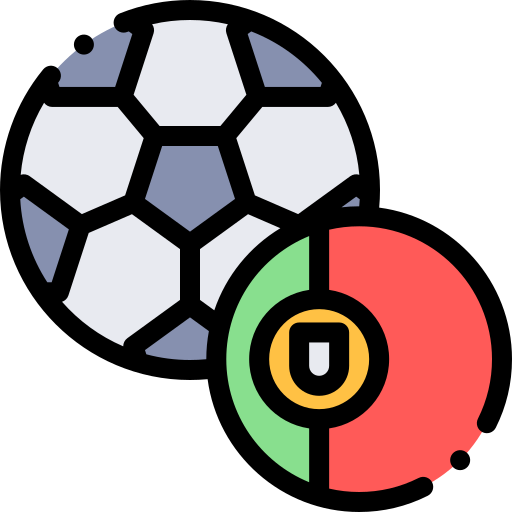 ポルトガル Detailed Rounded Lineal color icon