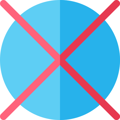Do not dry Basic Rounded Flat icono