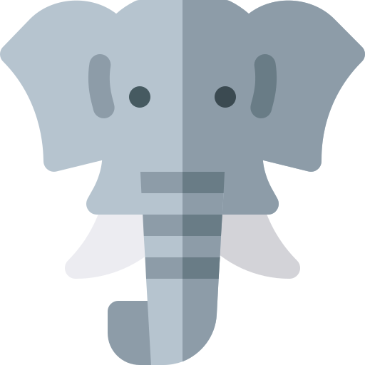 elefante Basic Rounded Flat icona