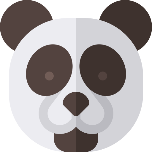 panda beer Basic Rounded Flat icoon