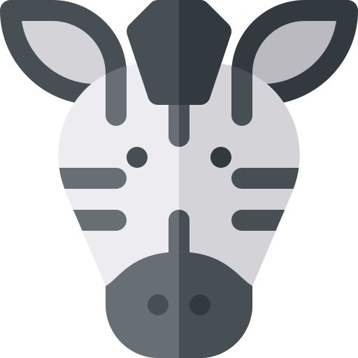 Zebra Basic Rounded Flat icon