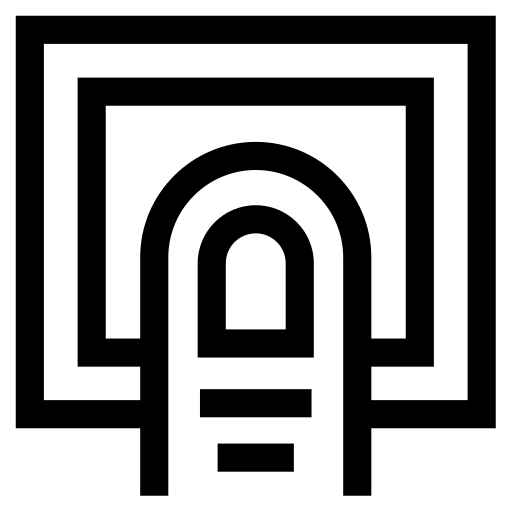 palec Basic Straight Lineal ikona