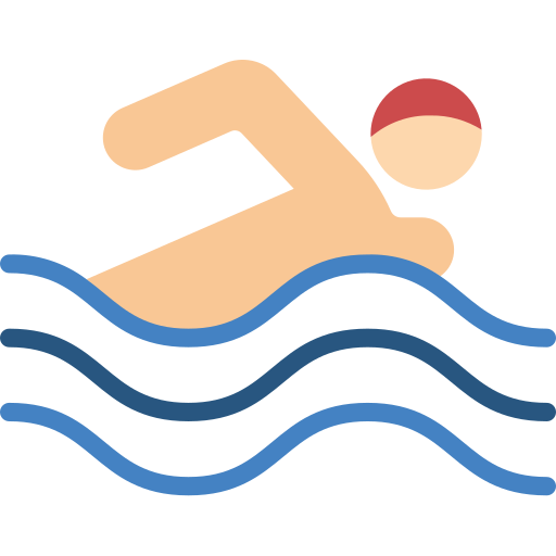schwimmen Basic Miscellany Flat icon