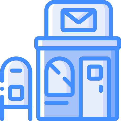 postkantoor Basic Miscellany Blue icoon
