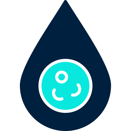 Water borne Generic color fill icon