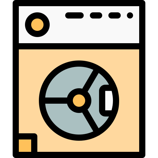 Dryer Detailed Rounded Lineal color icon