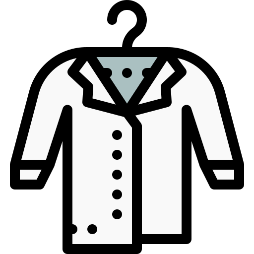 Dry cleaning Detailed Rounded Lineal color icon
