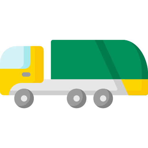 Garbage truck Special Flat icon